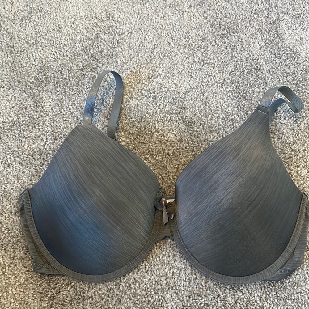 Gray bra
